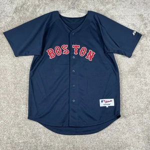 Vintage Boston Red Sox Majestic Jersey Size 52 Jonathan Papelbon #58 Blue 2XL - Picture 1 of 10