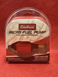 Edelbrock 17303 12-Volt 30GPH Gasoline Micro Fuel Pump (NEW SEALED) - Picture 1 of 2