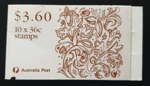 1989 Australian Christmas Stamps 36c Block of 2 with margin and folder MNH - Picture 1 of 4