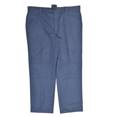 Red Kap Men's Size 46x34 Blue Polyester Blend Work Pants Straight Zip Solid - Image 1 of 4