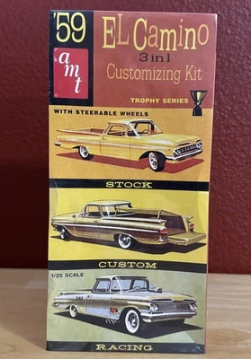 AMT 59 EL CAMINO 3 en 1 Kit Personalización Escala 1:25 ¡Sellado!!!! Foto 1 de 4
