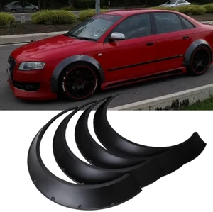 Fender Flares Extra Flexible Wide Body Wheel Arches For Audi A4 B4 S4 A5 A6 S6 - Picture 1 of 14
