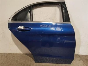 2014-2019 W205 MERCEDES C-CLASS REAR DOOR RH DRIVER SIDE 896 BLUE 4 DOOR SALOON - Picture 1 of 12