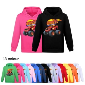 Blaze and the Monster Machines Kinder Kapuzenpullover Langarm Neu T-shirt Pullis - Bild 1 von 28