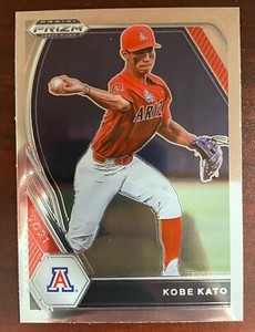 2021 Panini Prizm Draft Picks #PDP217 Kobe Kato Houston Astros Arizona Wildcats