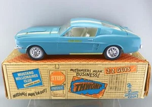 Vintage Wen-Mac AMF 1967 Ford Mustang GT Fastback 2+2 16" Model w/ Original Box - Picture 1 of 24
