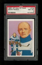 PSA 8 FRANK RANKIN 1985 Hockey Hall of Fame Card #132