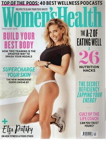 Magazine Santé Femme UK Mars 2019 Elsa Pataky - Photo 1/3