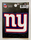NEW YORK GIANTS Official NFL Die Cut Team Logo Short Sport STICKER DECAL, NEW