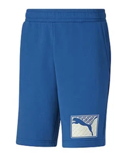 Puma blaue Trainingsshorts 10" Herren Größe 2XL, XXL - neu mit Etikett - Bild 1 von 2