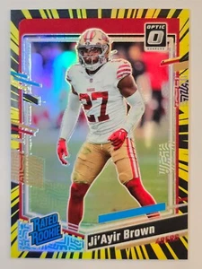 Donruss Optic Ji'Ayir Brown Electricidad 2023/69 Prizm Clasificado Novato #290 RC - Imagen 1 de 3