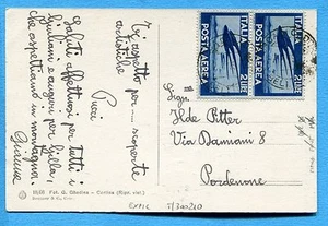 1948 P.A.DEM.£.2 usato come ORDINARIO ann.BORCA DI CADORE  (300210) - Picture 1 of 1