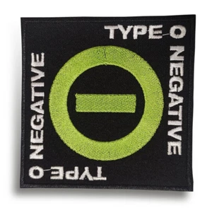 Type O Negative Sew-on Patch | American Gothic Doom Metal Rock Band Logo - Picture 1 of 2