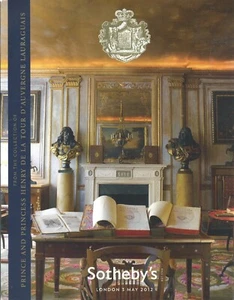 SOTHEBY’S DECORATIVE ARTS Prince & Princess Henry De La Tour & Emilio Terry Coll - Picture 1 of 1