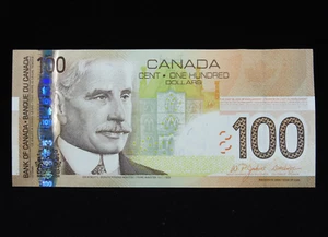 2004 $100 Bank of Canada Banknote EJN 4477640 Jenkins Dodge UNC Printed 2006 - Picture 1 of 12