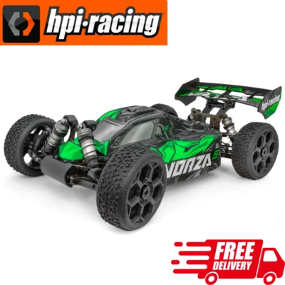 HPI Vorza S Flux Buggy 1/8 4WD ARTR Brushless RC Car Basher Fast Stunt Racer - Image 1 of 3