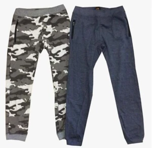 Lee Boy's Jogger Sweats 2pack Nightshade - Camo and Blue - Picture 1 of 2