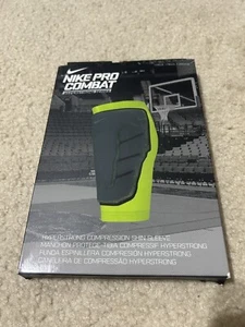 New NIKE Men's PRO COMBAT Hyperstrong Compression Shin Sleeve Size Medium 613977 - Picture 1 of 4