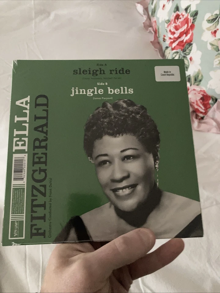 Ella Fitzgerald Sleigh Ride (Apple Red Colored Vinyl) (7" Single) Records & LPs