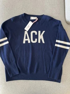New VINEYARD VINES Cashmere Sweater Size M Relaxed ACK Nantucket Island Intarsia - Picture 1 of 8