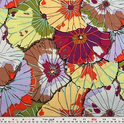 Lotus Leaf Kaffe Fassett 适用于 Rowan Westminster 棉织物 半码 — 第 1/2 张图片