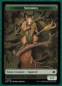 Squirrel Token - Bloomburrow BLB #0023 - Magic: The Gathering MTG Card - Picture 1 of 2