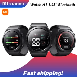 Xiaomi Watch H1 1.43'' Bluetooth SmartWatch ECG Blood Pressure Recorder NFC New - Picture 1 of 13