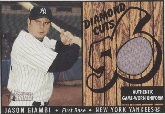 2003 Bowman Heritage - Jason Giambi #DC-JG