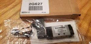 Válvula solenoide Sierra ARO S5SSMA 22-115 psig 120VAC 4 vías 2 posiciones - Imagen 1 de 1