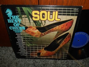 VARIOUS THE BEST OF CHESS CHECKER CADET SOUL SOUL R&b LP - Picture 1 of 3