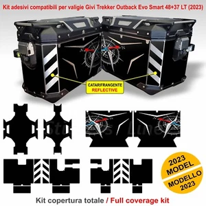 Adesivi per valigie GIVI Trekker 37 + 48 LT 2023 compatibili bmw ktm honda guzzi - Foto 1 di 3