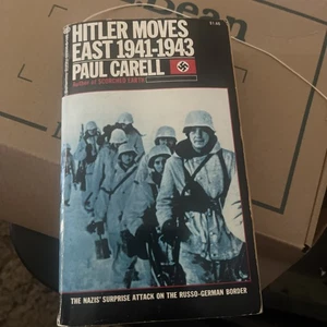Hitler Moves East 1941-1943, by Paul Carell, Ballantine, WWII Rare - Imagen 1 de 11
