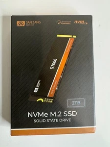 SAN ZANG MASTER 2TB SSD NVMe M.2 PCIe Gen 4x4, read Speeds Up to 7000MB/s - Afbeelding 1 van 6