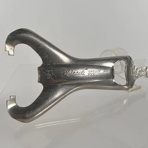 Vintage A&J EKCO Miracle Vakuum Glas Deckelheber Flaschenverschlussöffner & Multiöffner - Bild 1 von 9