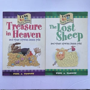 I Can Read Gods Word Treasure in Heaven and The Lost Sheep by Phil Smouse 2004 - Picture 1 of 12