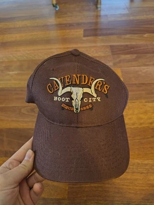 De colección Cavenders Boot City Sombrero Marrón Ganado Barones 2014 Foto 1 de 4