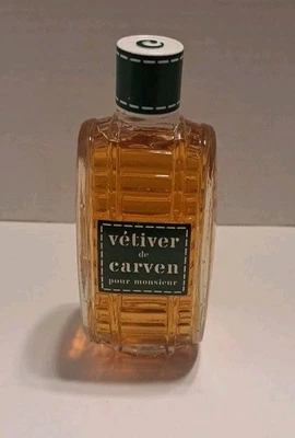 CARVEN EAU DE VETIVER POUR MONSIEUR 4 FL OZ EDT SPLASH (NOVO SEM CAIXA) - Imagem 1 de 4