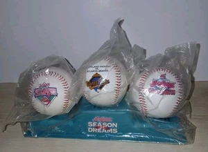 World Series 1995 Fotoballs Season of Dreams McDonalds MLB Indians Vs Braves New - Picture 1 of 19