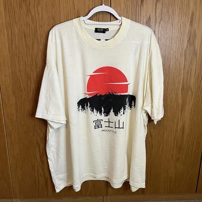 Men’s XXXL Mount Fuji Graphic T-Shirt – Casual Comfort Tee - Image 1 of 4