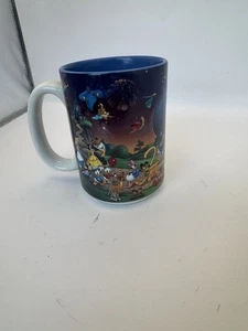 Walt Disney World Celebrate The Future 2000 Coffee Mug Epcot Dumbo Bambi Mulan - Picture 1 of 12
