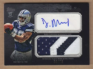 11 2011 Topps Inception GRAY DeMarco Murray 4C Break JSY Patch Auto RC #'d /75 - Picture 1 of 1