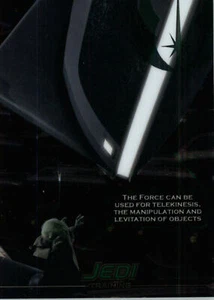2015 Star Wars Chrome Perspectives Jedi vs Sith Jedi Training Levitation AZ1283 - Picture 1 of 1