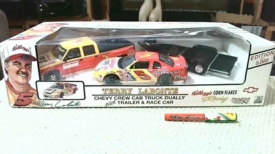Terry Labonte Chevy TRUCK W/ TRAILER & RACE CAR Brookfield 1996 1:25 scale - Image 1 of 4