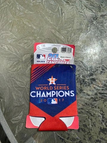 2017 World Series Champions Houston Astros Can Cooler 12 oz. Koozie Cover
