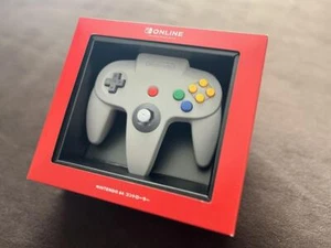 Nintendo Switch Online Limited 64 Controller Gray Wireless N64 Pad NEW Game - Picture 1 of 5
