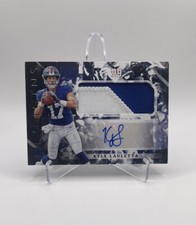 2018 Panini Origins Football KYLE LAULETTA RC Auto Jersey Patch RPA #123 Giants