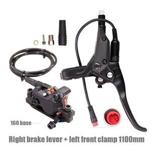 Premium Hydraulic Brake for Electric Bikes 9PCS installation tools included