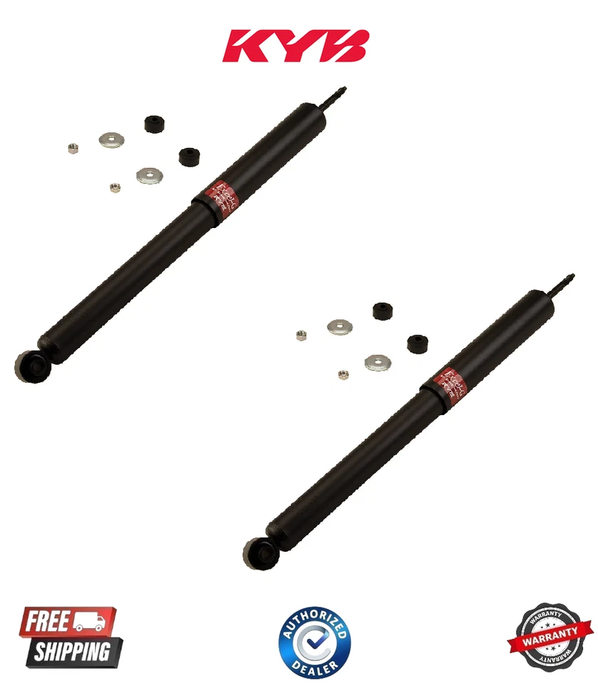 KYB Excel-G Rear Shock Absorbers Kit Set of 2 NEW For Ford Mustang V8 1987-93 - Image 1 of 1