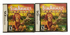 Lot Of Sim Animals Africa Nintendo Ds 2009 Us English Damaged Plastic New Sealed