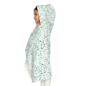 Cute Pattern Vines Leaves Leaf Flowers Kids Youth Hooded Towel - Picture 1 of 9